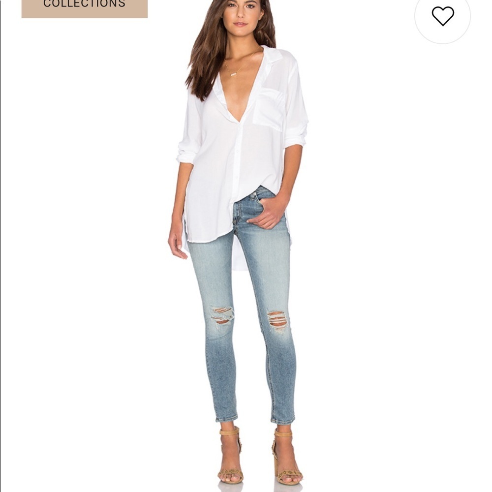 • Rag & Bone • Capri Distressed Murray Jeans 28
